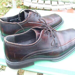 Venturini Mens Size 10 M Brown Leather Dress Derby Shoes Made in Italy EXCELLENT